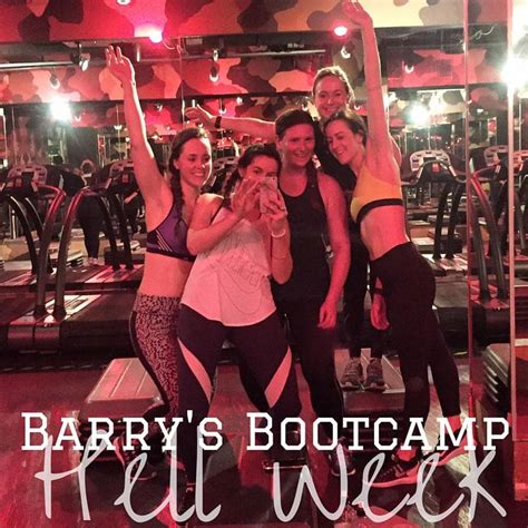 barrys hell week|barry's hell week bootcamp.